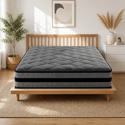 Single Mattress Specifications: Pocket Spring, 22cm, Grey