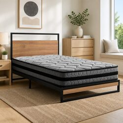 Specifications of Single Metal Bed Frame & Pocket Spring Mattress