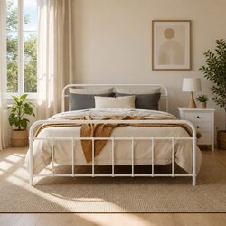 Queen Metal Bed Frame Specifications: Durable and Functional