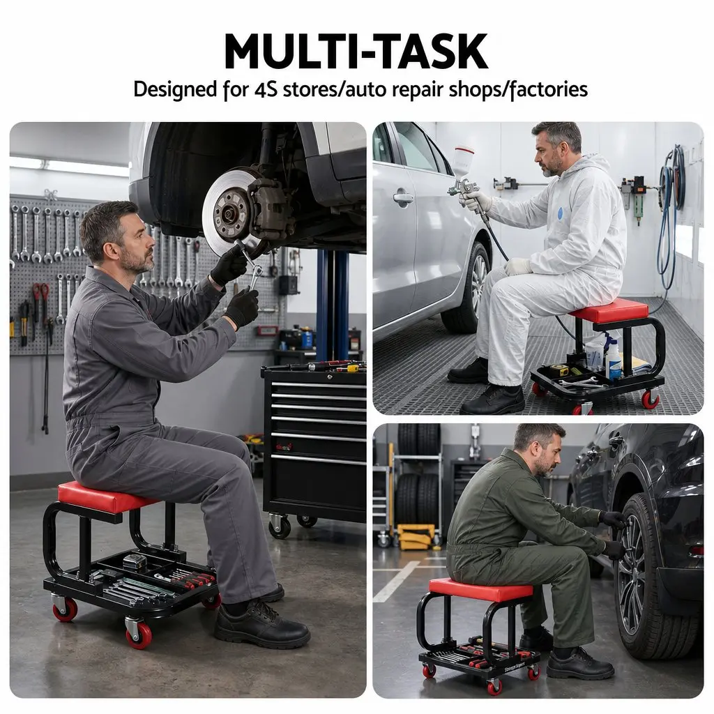 Rolling Mechanic Creeper Seat