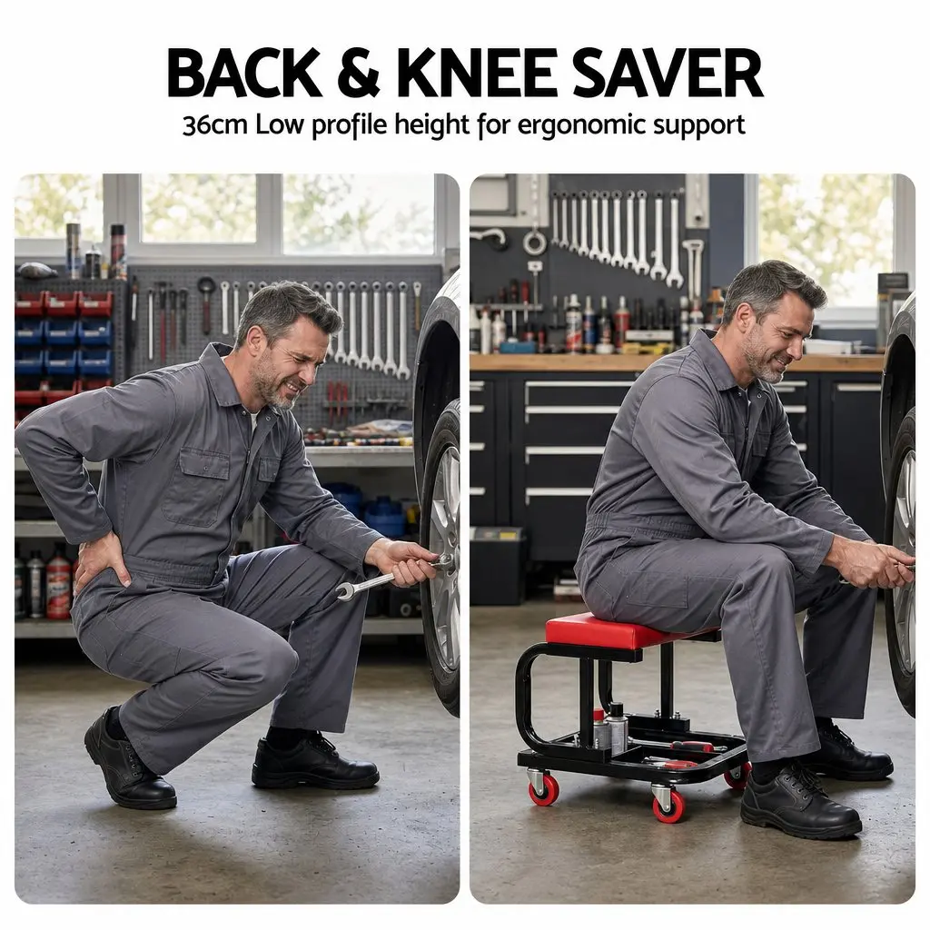 Rolling Mechanic Creeper Seat