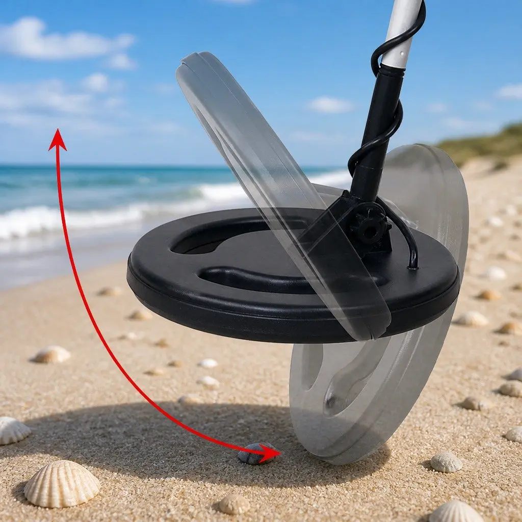 Metal Detector with 180MM Sensitivity and LCD Display