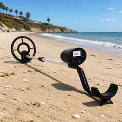 Metal Detector 180MM Waterproof Search Coil Adjustable Length Treasure Hunting