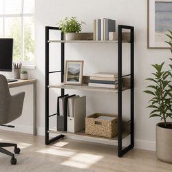 3-Tier Bookshelf Dimensions: 70.5cm x 30cm x 90cm