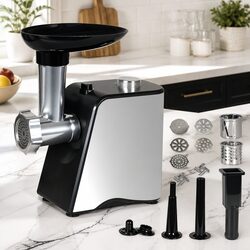 Electric Meat Grinder - Dimensions 25.5cm x 15cm x 20.5cm