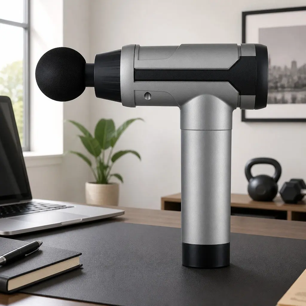 Massage Gun 30 Speed 6 Head Vibration Muscle Massager Rechargeable Therapy