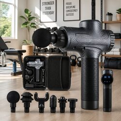 Muscle Massage Gun with 30 Speeds – Specifications Inside
