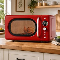 20L Microwave Oven with 700W Power and Auto Cook Menus