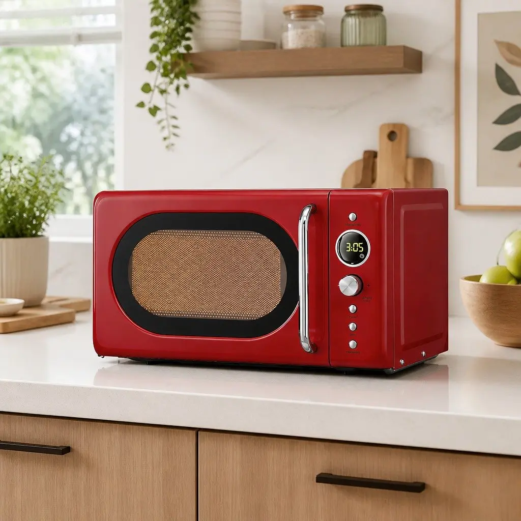 20L Microwave Oven with 700W Power and Auto Cook Menus
