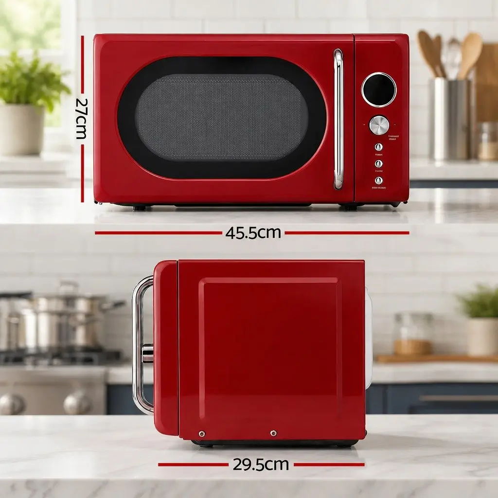 20L Microwave Oven with 700W Power and Auto Cook Menus