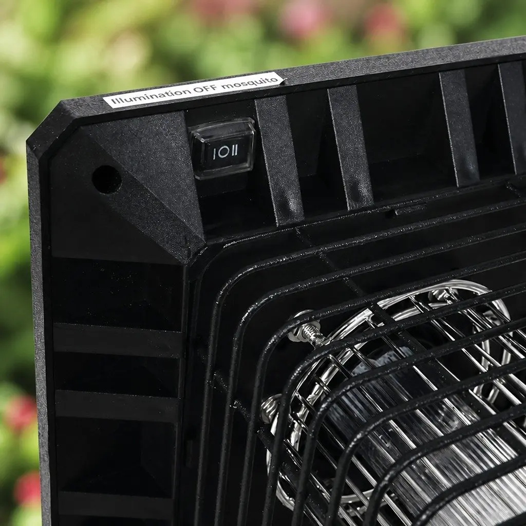 Electric Mosquito Killer Lamp Solar USB Rechargeable Indoor Outdoor Bug Zapper