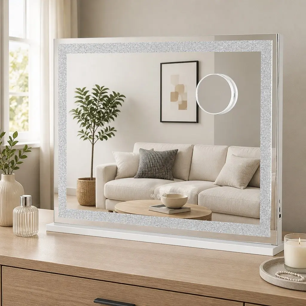 Touch Control LED Makeup Vanity Mirror