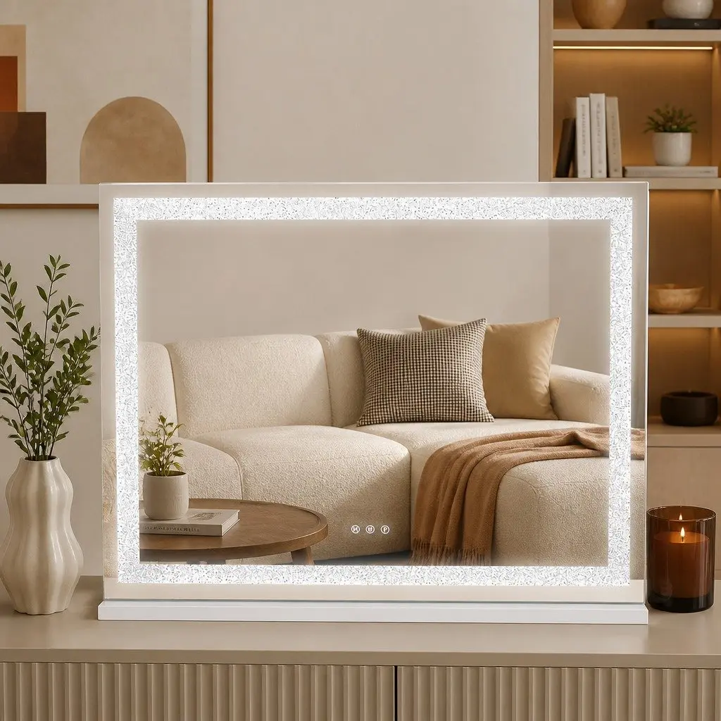 Touch Control LED Makeup Vanity Mirror