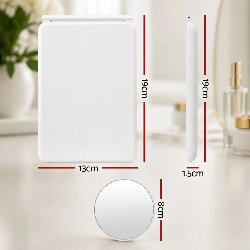 Portable Lighted Makeup Mirror