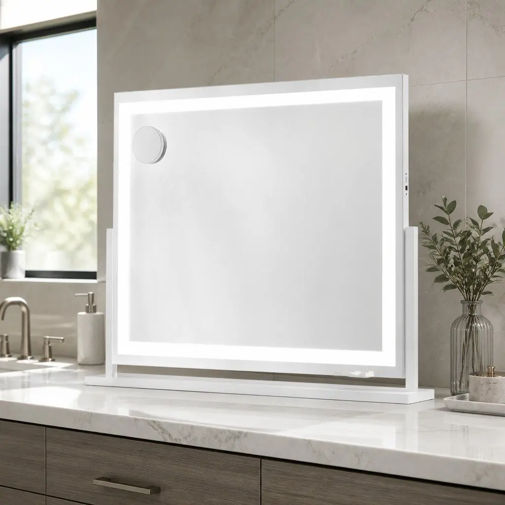 Makeup Mirror 80x65cm with LED Lighting