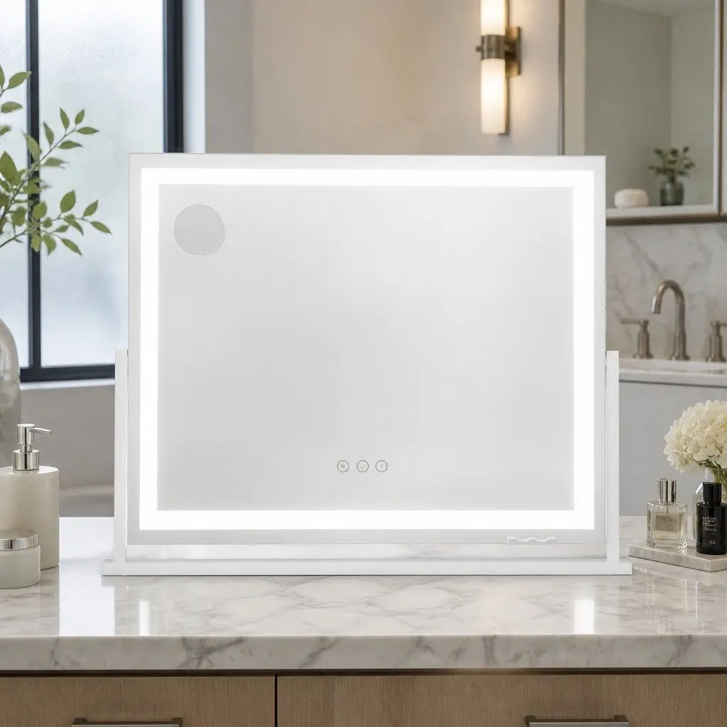 Makeup Mirror 80x65cm with LED Lighting