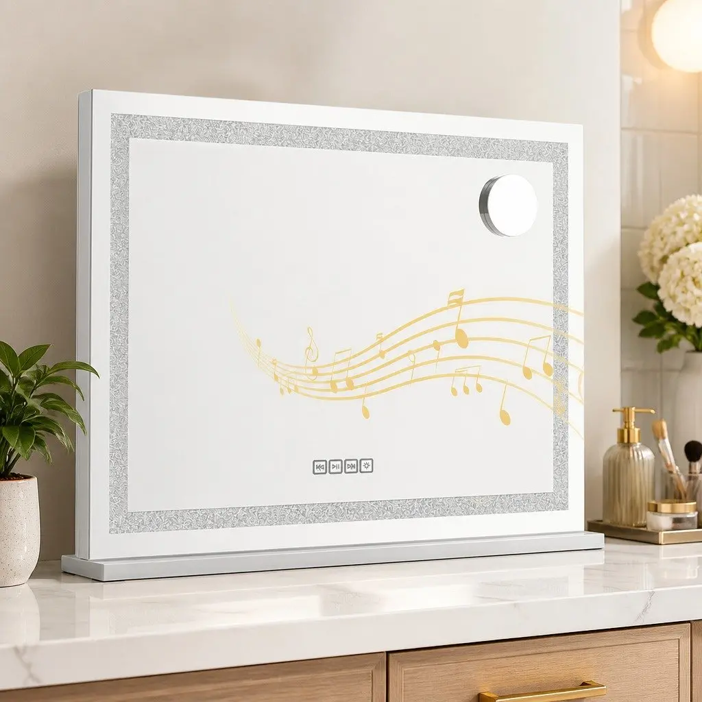 LED Crystal Lighted Makeup Mirror