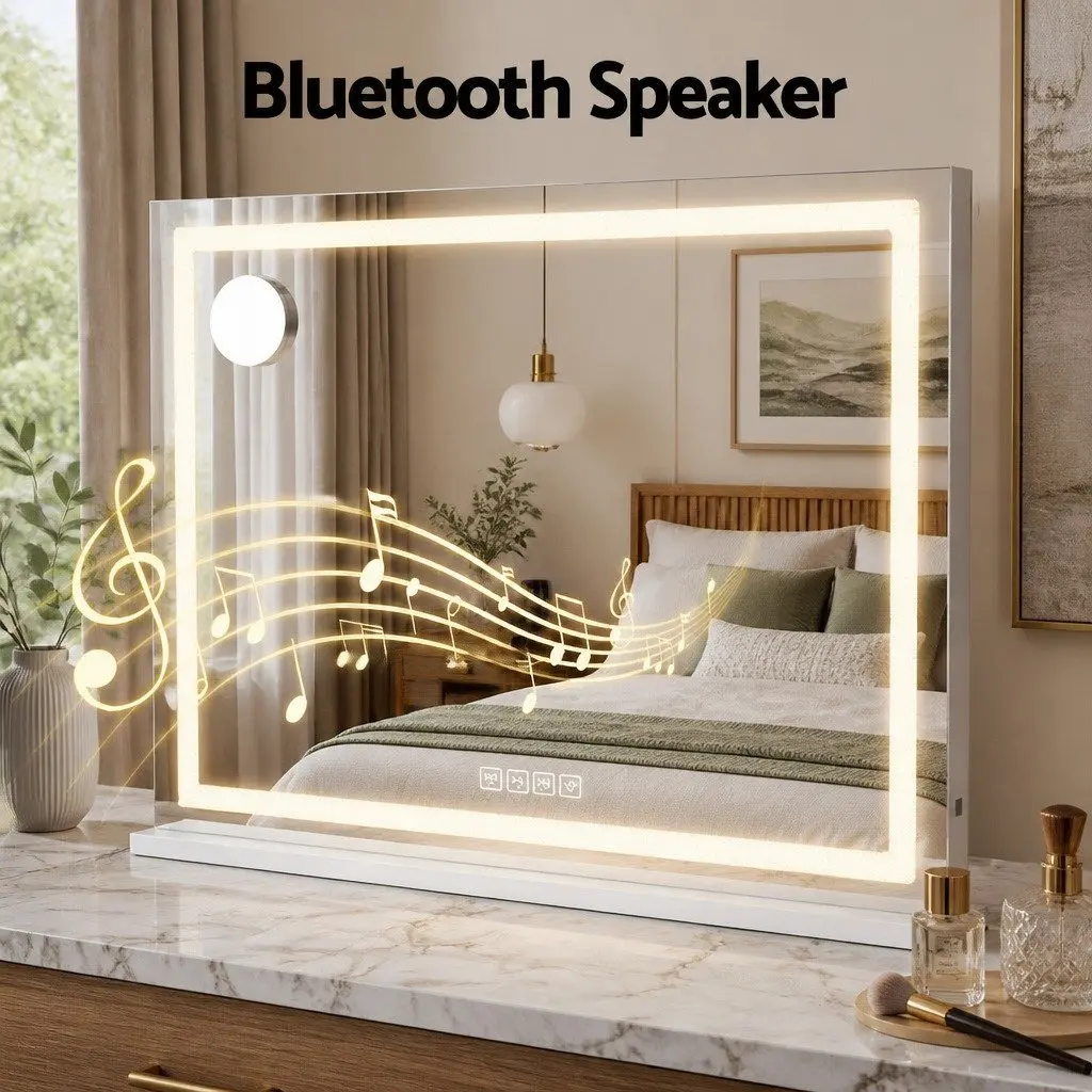 LED Crystal Lighted Makeup Mirror