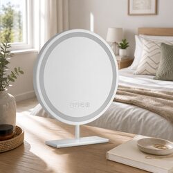 49x28cm Makeup Mirror with LED Lights and Bluetooth