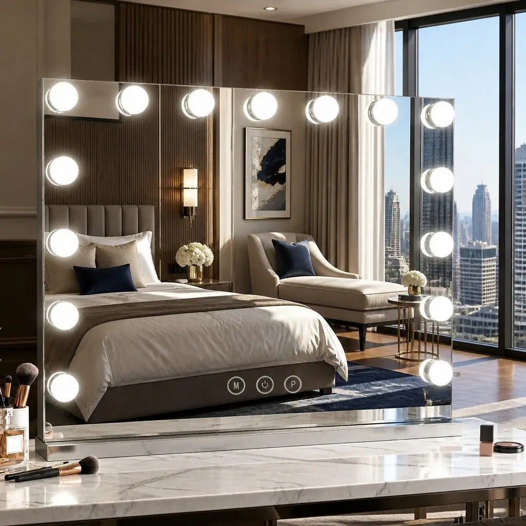 58x46cm Professional Makeup Mirror with Touch Controls