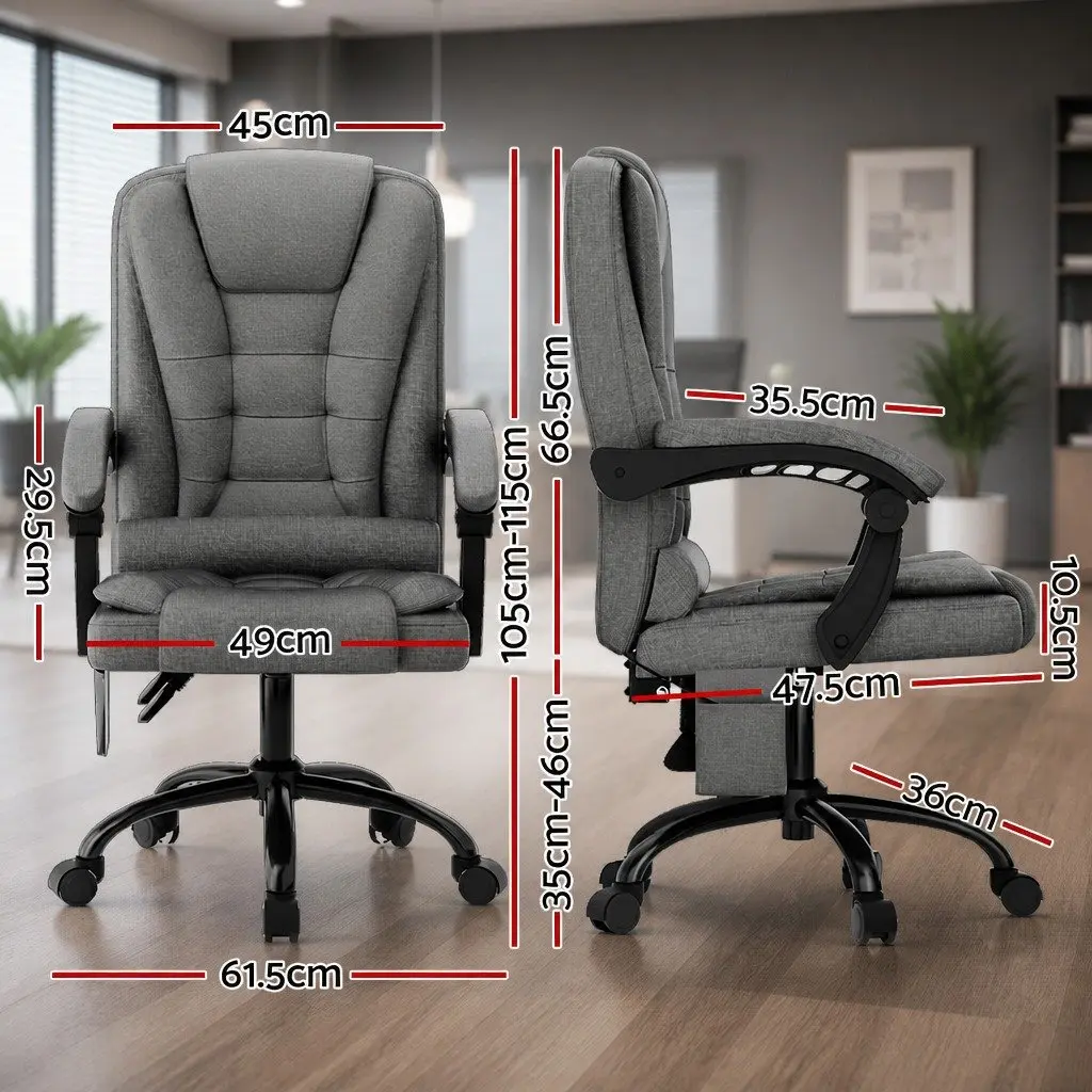 2 Point Massage Office Chair