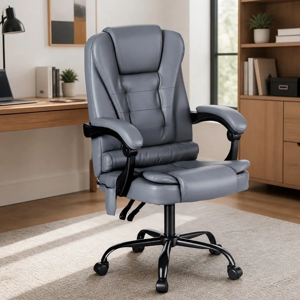 Ergonomic 4-Point Massage Office Chair