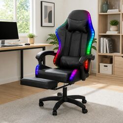 Specifications for Massage Gaming Office Chair with Footrest