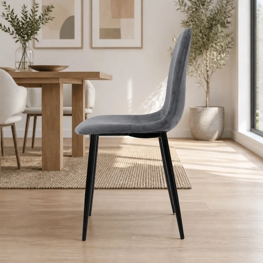 Velvet Dining Chairs Set of 4