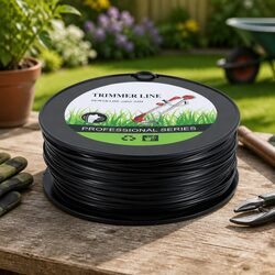 100M Long Trimmer Line 3.0mm PA6 Nylon String Black