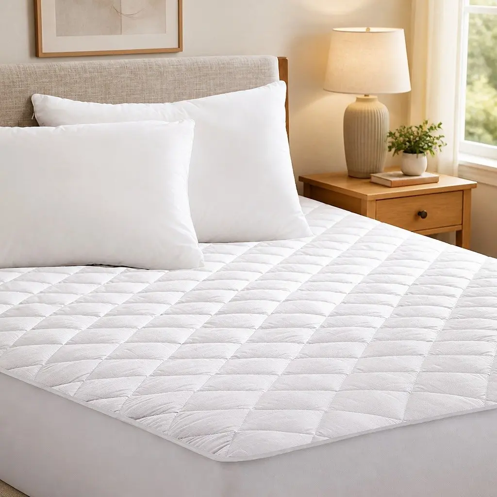 King Waterproof Microfiber Mattress Protector