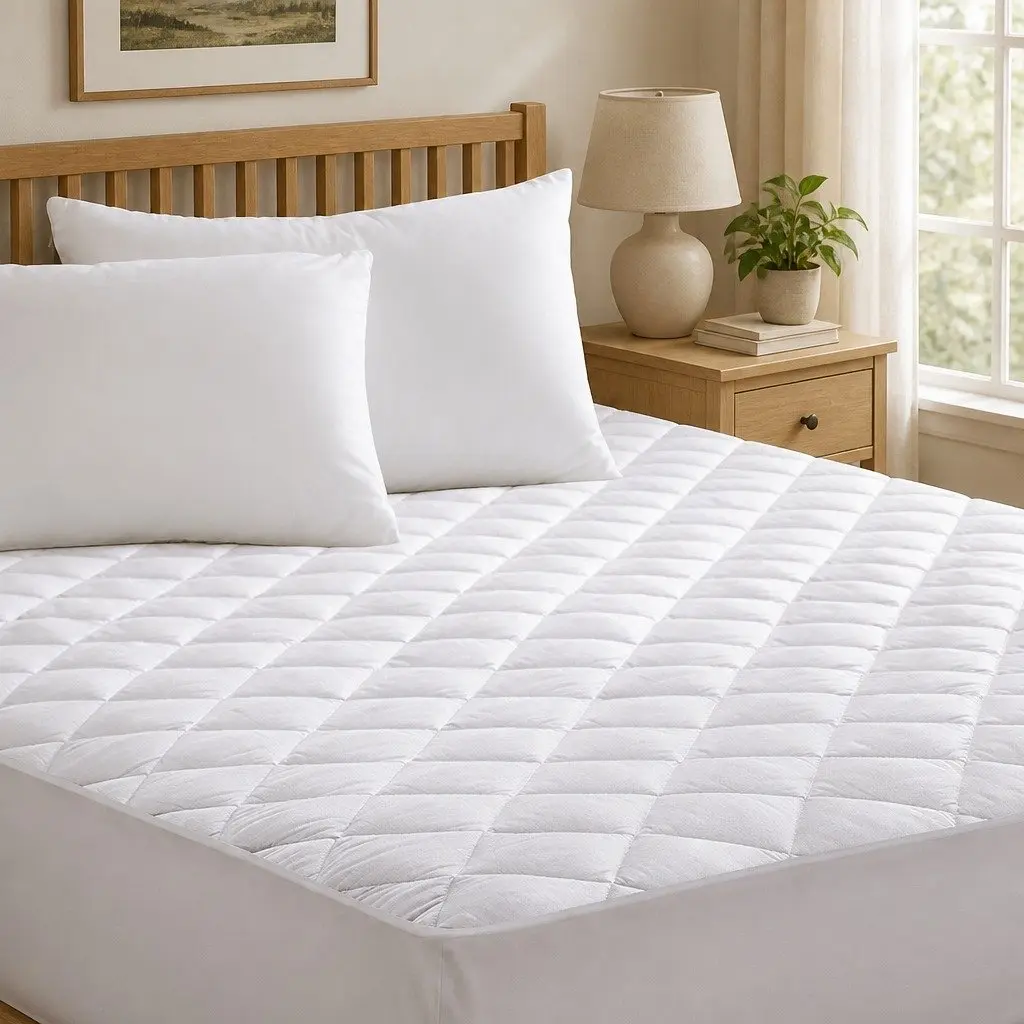 King Waterproof Microfiber Mattress Protector