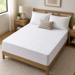Single Mattress Protector Waterproof Microfibre with Dimensions and Features