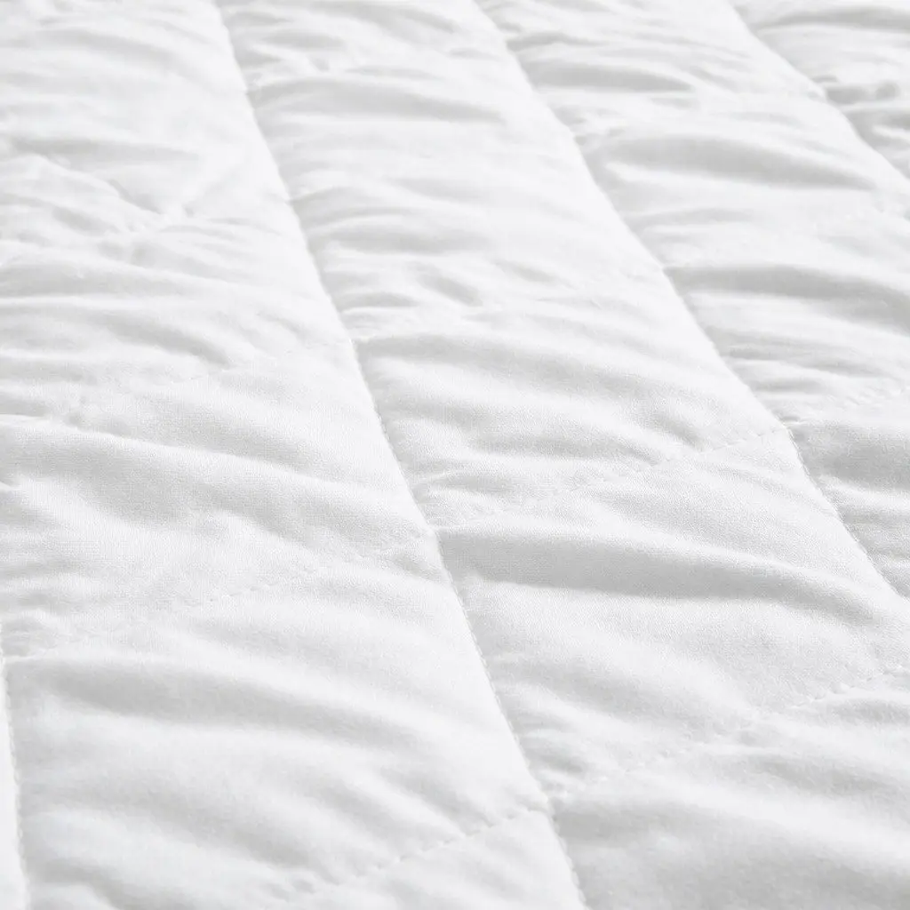 Single Mattress Protector Waterproof Microfibre Fitted Bedding Cover Dust Mite