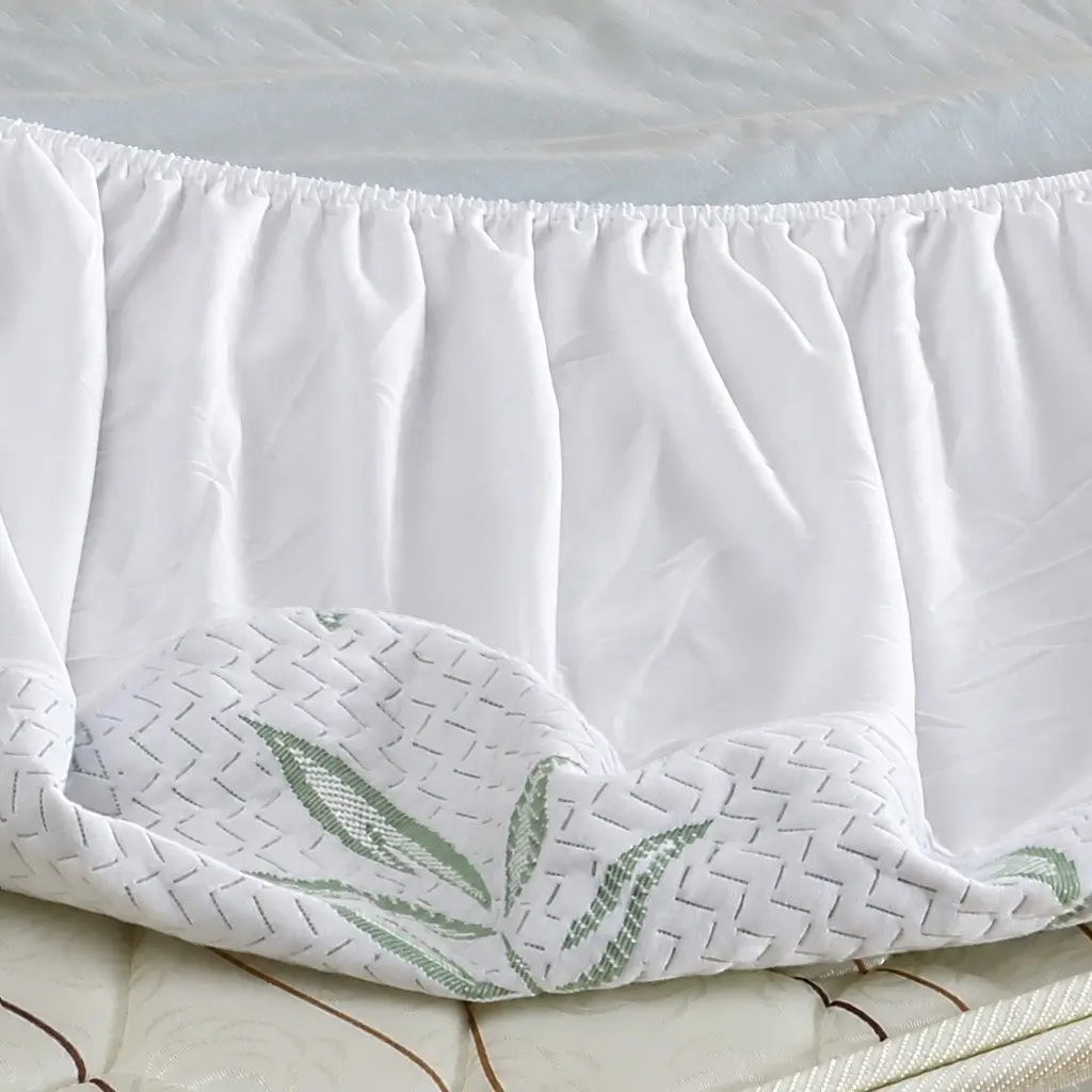 King Mattress Protector Waterproof Breathable Fitted Cover for Bedroom 203cm x 183cm