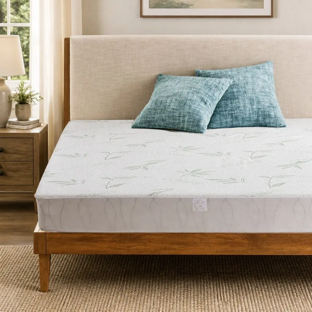 Queen Fitted Mattress Protector Waterproof Dust Mite Allergen Prevention
