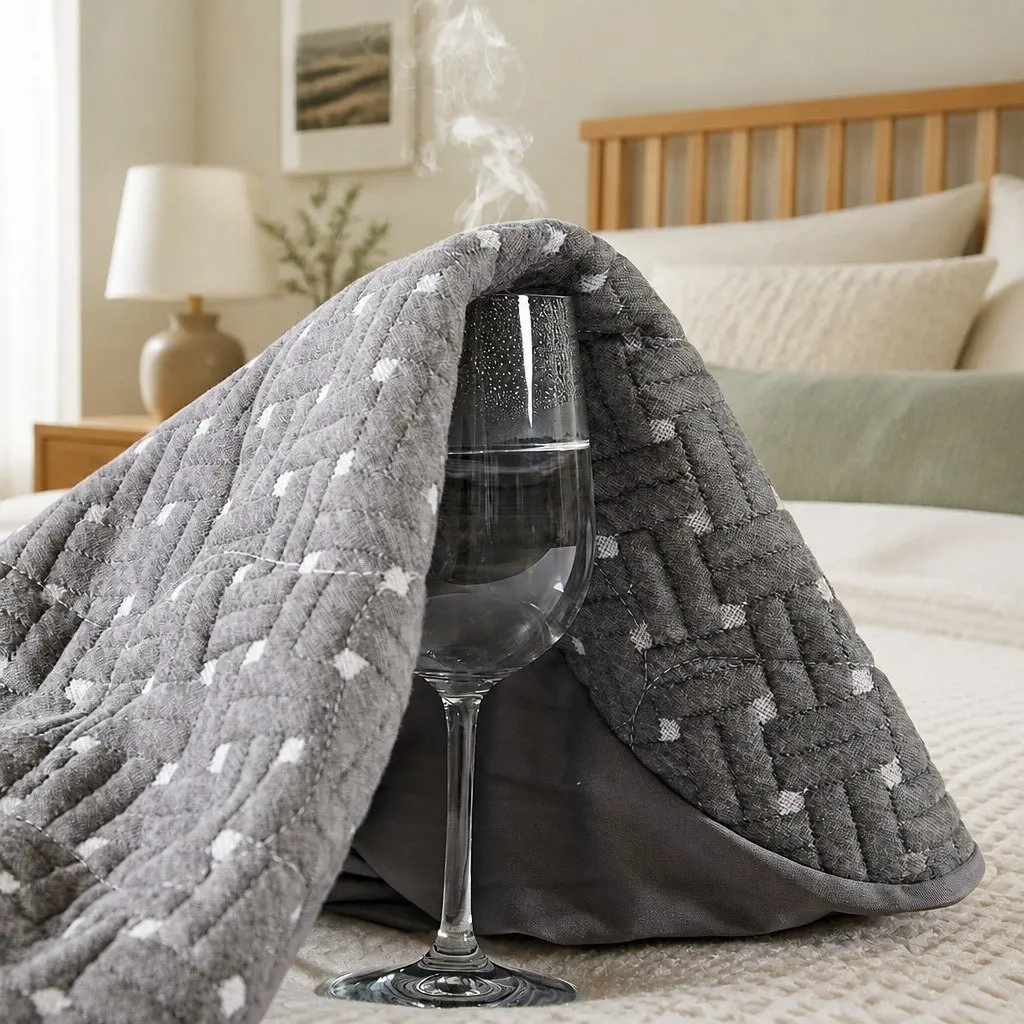Queen Waterproof Bamboo Charcoal Mattress Protector Topper