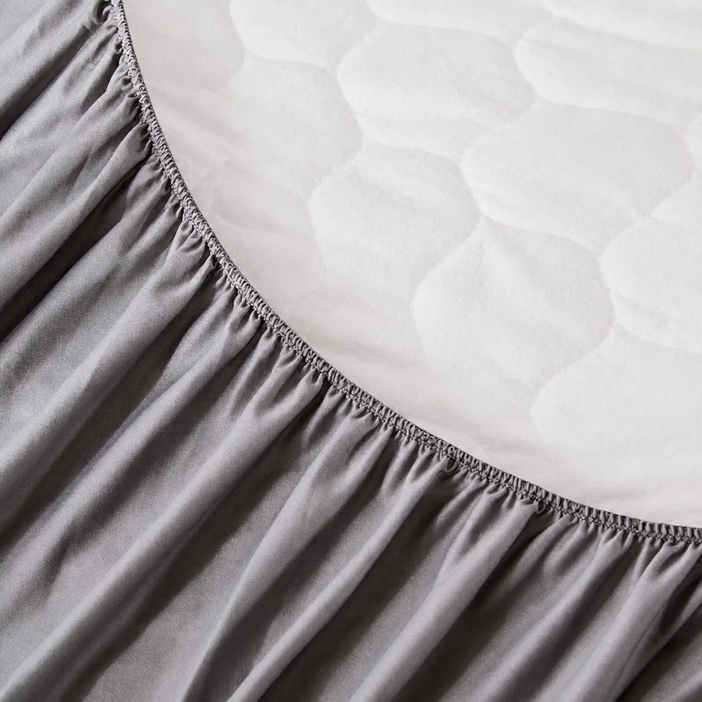 Queen Waterproof Bamboo Charcoal Mattress Protector Topper