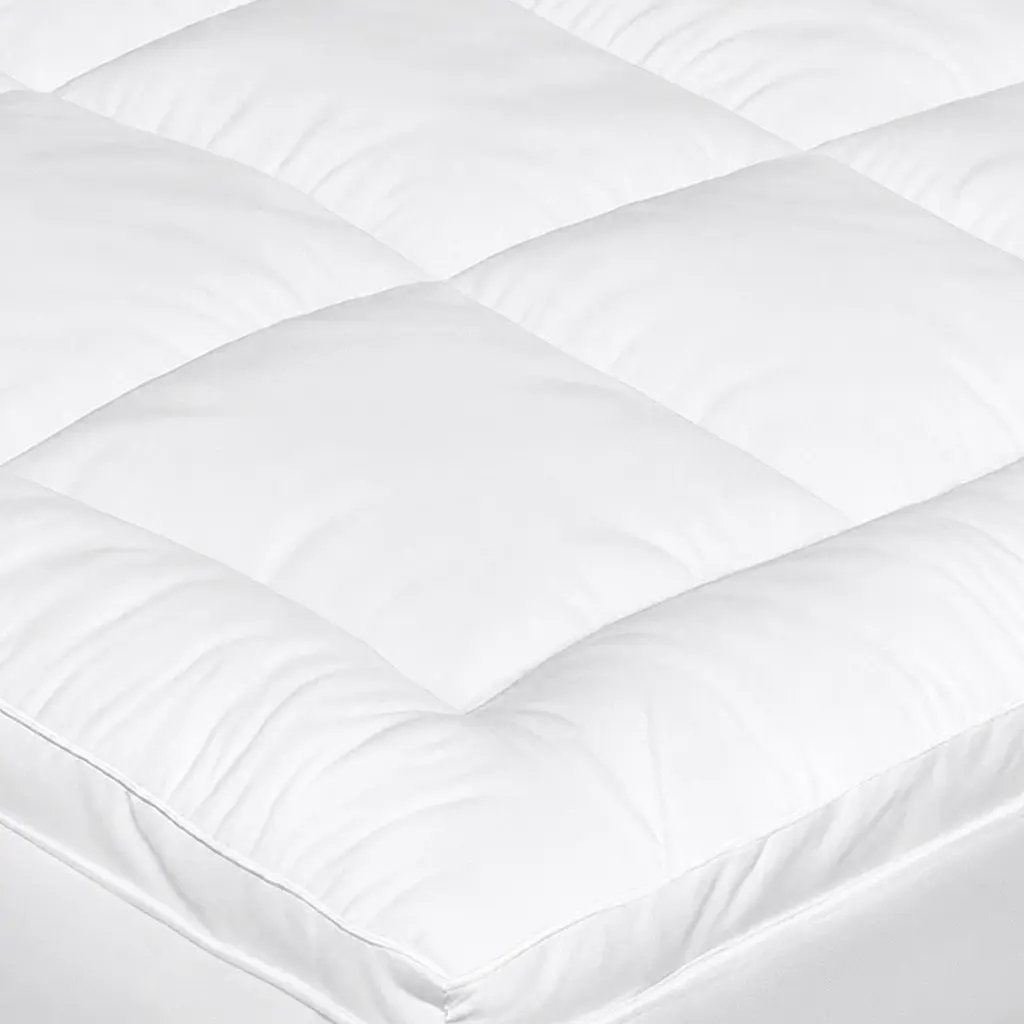 Single Mattress Topper Pillowtop 5cm Extra Thick Fitted Skirt Protector Cover