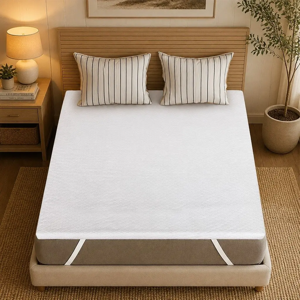 Gel Memory Foam Mattress Topper Double Bed 8CM Ergonomic Support