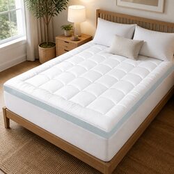 Gel Memory Foam Mattress Topper Specifications - 8cm Double Size