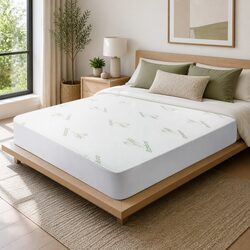 Queen Mattress Protector Specifications: Water-Resistant Bamboo
