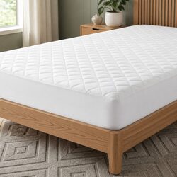 Waterproof Mattress Protector Queen Quilted Fitted Cotton Cover Deep Pocket