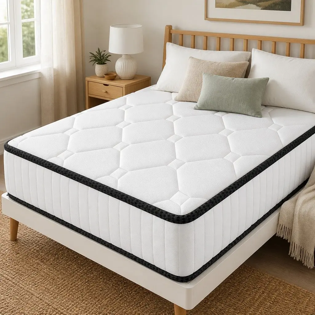 Queen Spring Mattress for Bedroom 203x153cm