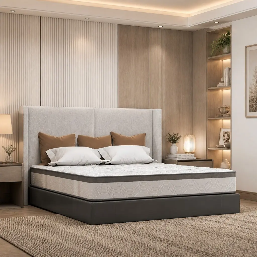 Spring Mattress King Size for Bedroom 25cm Thick Pocket Spring Comfort Support