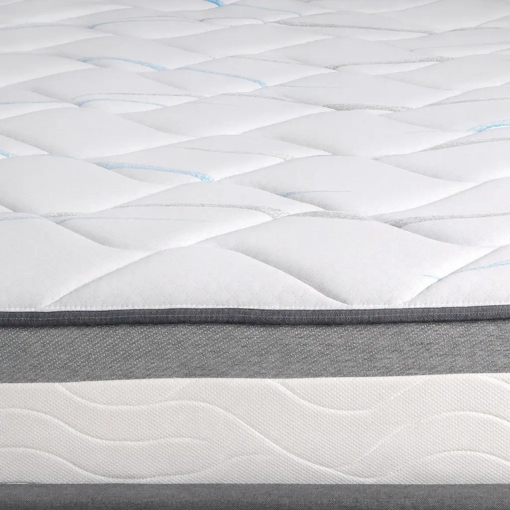 Queen Spring Mattress for Bedroom 25cm Hypoallergenic Comfort Support