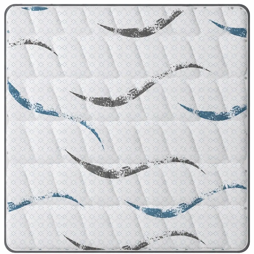 Single Spring Mattress for Bedroom 25cm Thick Medium Firm Support
