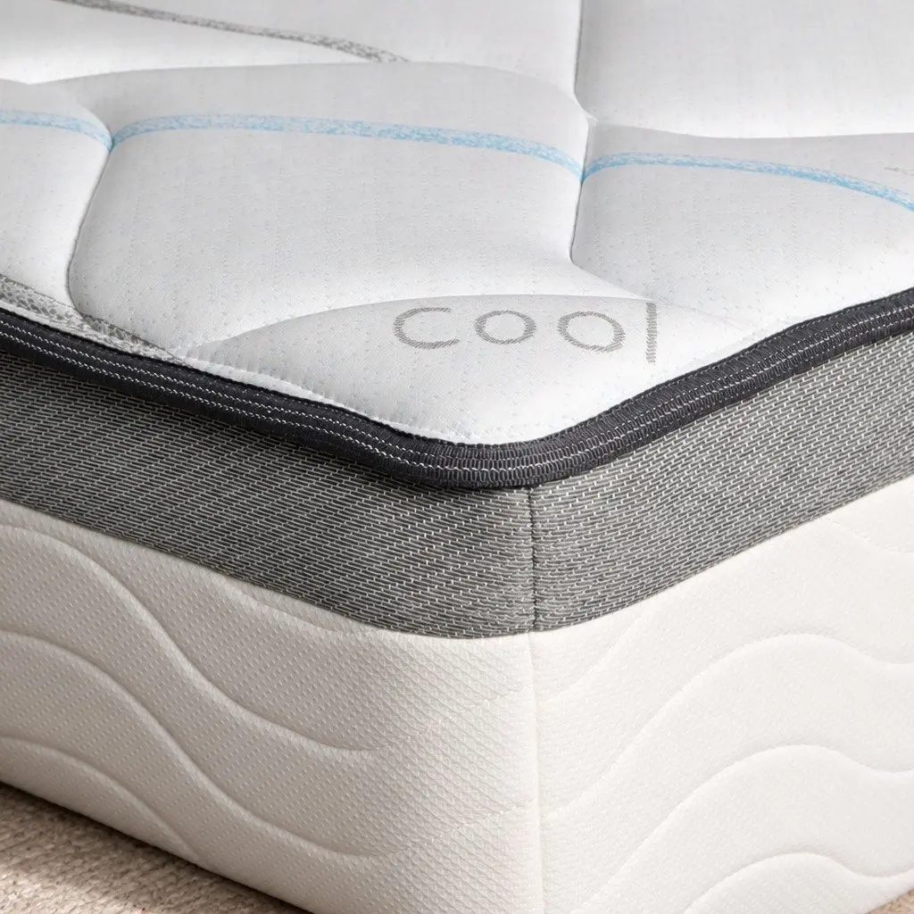 Single Spring Mattress for Bedroom 25cm Thick Medium Firm Support