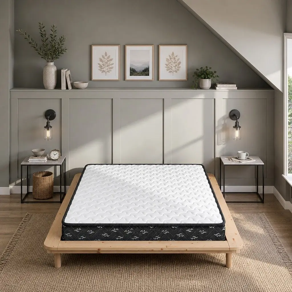 Queen Size Spring Mattress for Bedroom 203x153cm