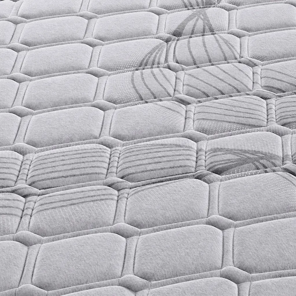 Double Pocket Spring Mattress for Bedroom 188cm x 138cm Medium Firm Sleep Support