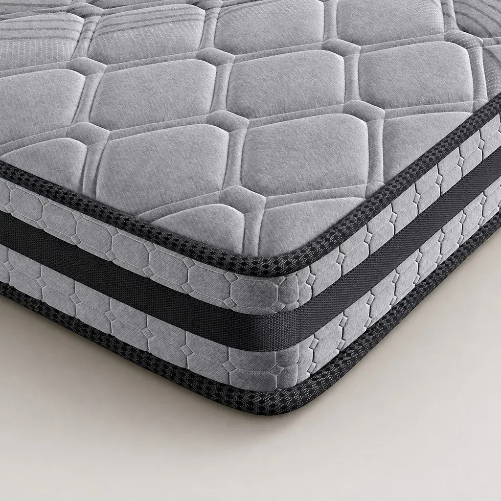 Pocket Spring Mattress King Size 5-Zone Medium Firm Sleep Support Comfort